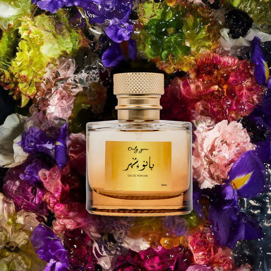 Banu-e-Shehar Extrait De Parfum - Luxurious Floral & Woody Fragrance with Amber, Patchouli & Vanilla